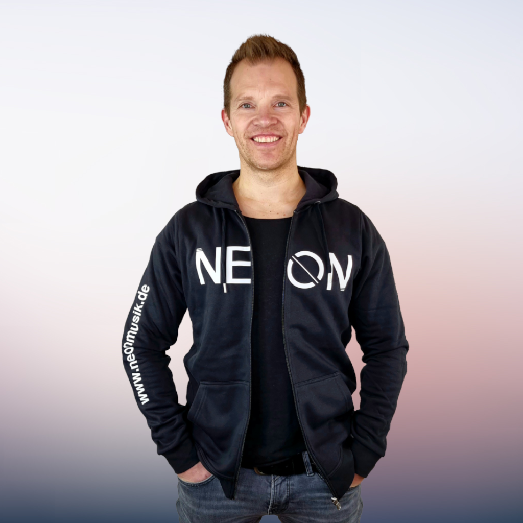 NEON-Kapuzenjacke